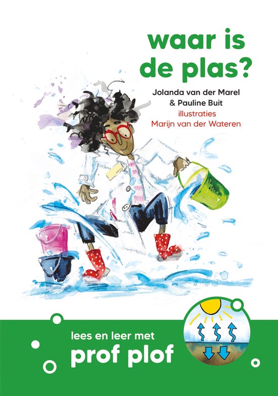 Lees en leer met prof Plof - Waar is de plas? - cover