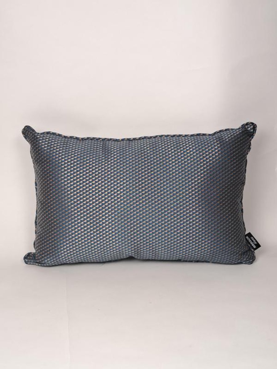 Madison sierkussen Pisa petrol 60x30 cm Blauw