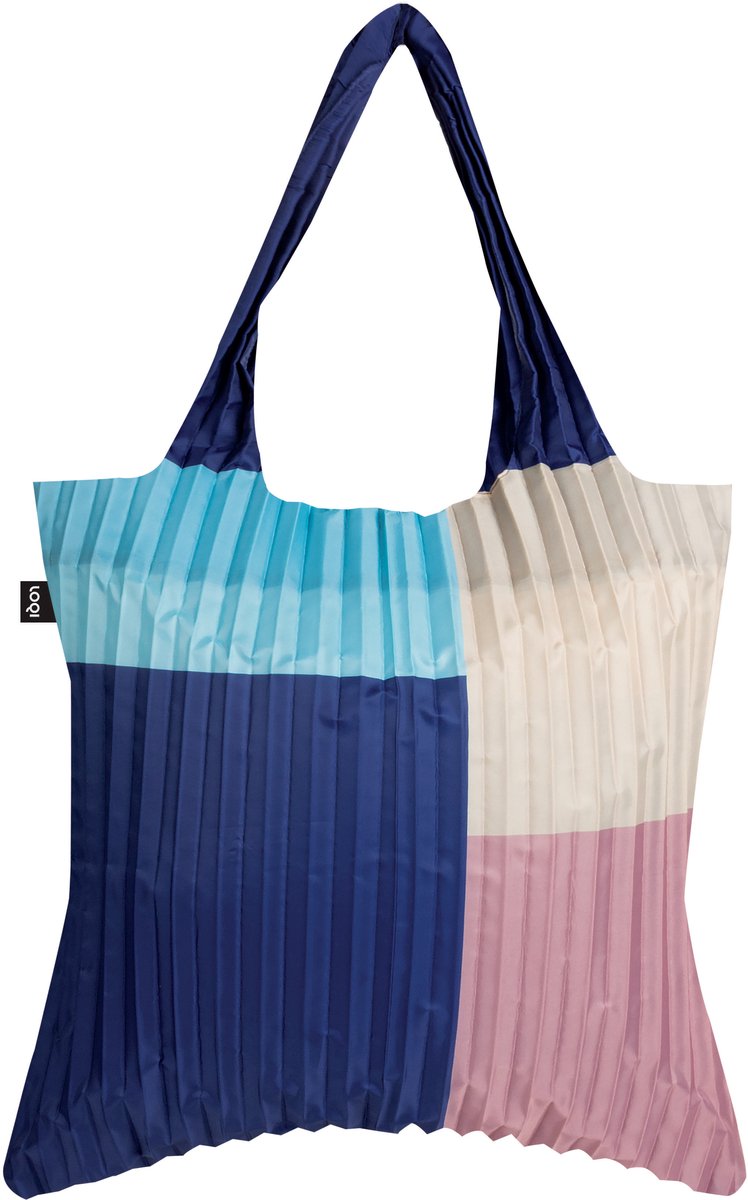 LOQI Bag Large - Pleated Cloud