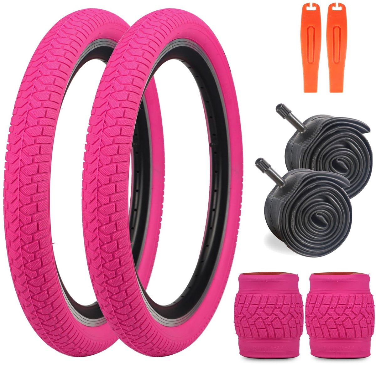 20 x 2,125, 30TPI, opvouwbaar, compatibel met 20 x 2,10, 20 x 2,125, 20 x 2,25