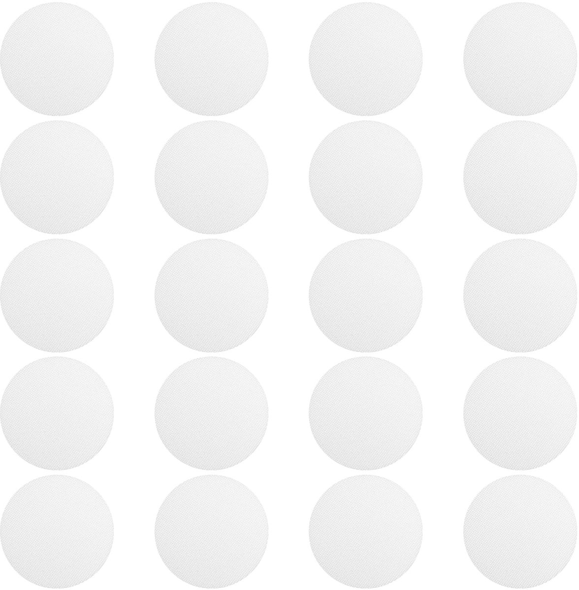 20 stuks antislip badstickers douchevloer antislip stickers voor veiligheid badkamer kuipen loopvlakken zelfklevende stickers met premium schraper voor badkuip, douchevloer en trappen (ronde vorm