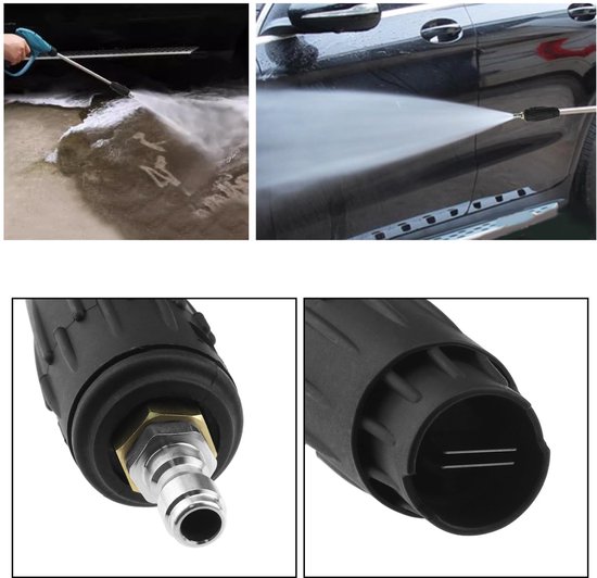 SnelShoppen - Verstelbare Hogedrukreiniger Dopsproeier 1/4 Inch Snelle Verbinding 3000 PSI 030 Turbo Nozzle voor Tuin en Auto van Snelshoppen — afbeelding 5