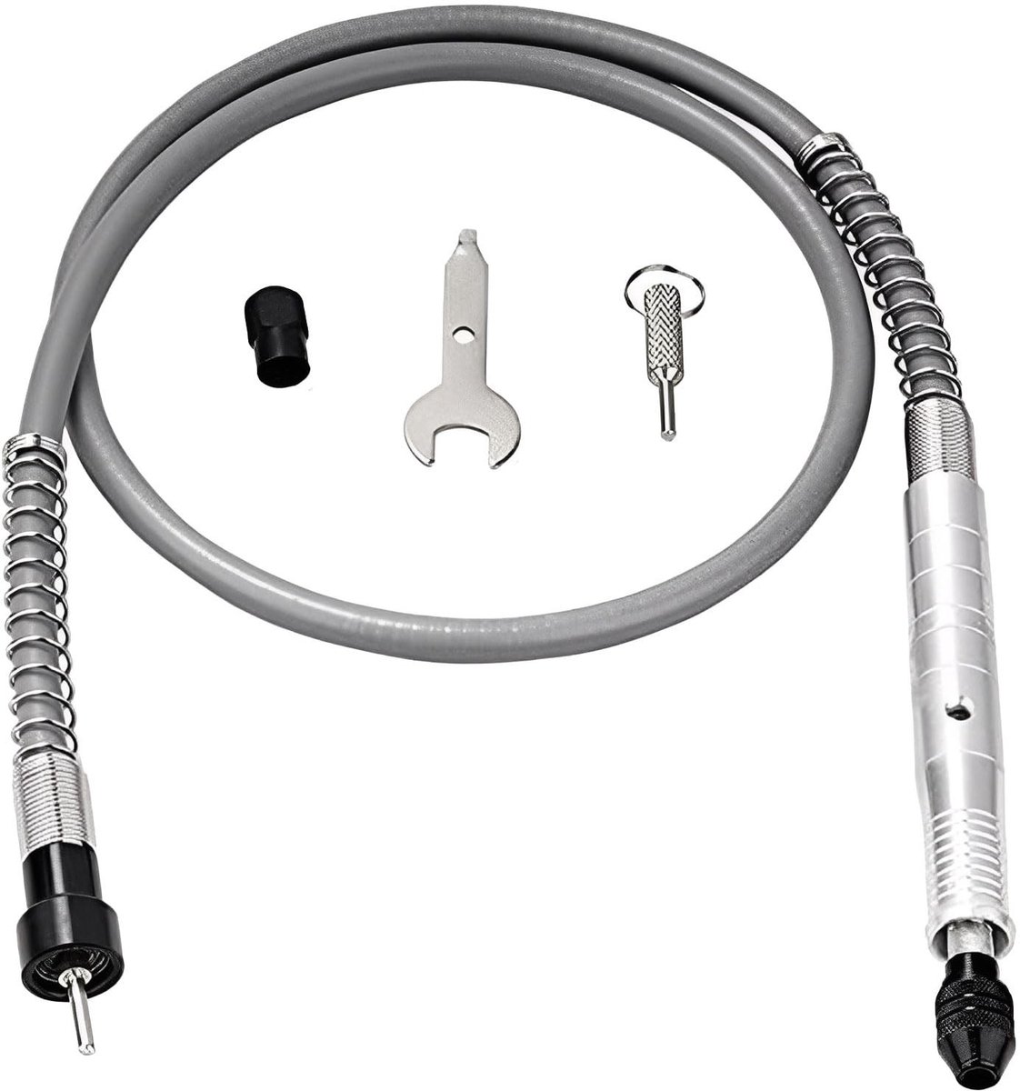 Dailygoods - Boorslang - Flexibele boor-verlengkabelhouder - Geschikt voor rotatieschuurgereedschap - Goud - Boren en slijpen - Eenvoudige installatie...