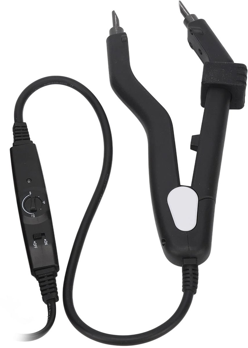 Dailygoods- Haarextension Tool Gelijkmatige Verwarming - Instelbare Temperatuur - Lichtgewicht Ontwerp - Professionele Styling - Eenvoudig Schoon te Maken - Geschikt voor Keratine Extensions - Haarextensie Tool