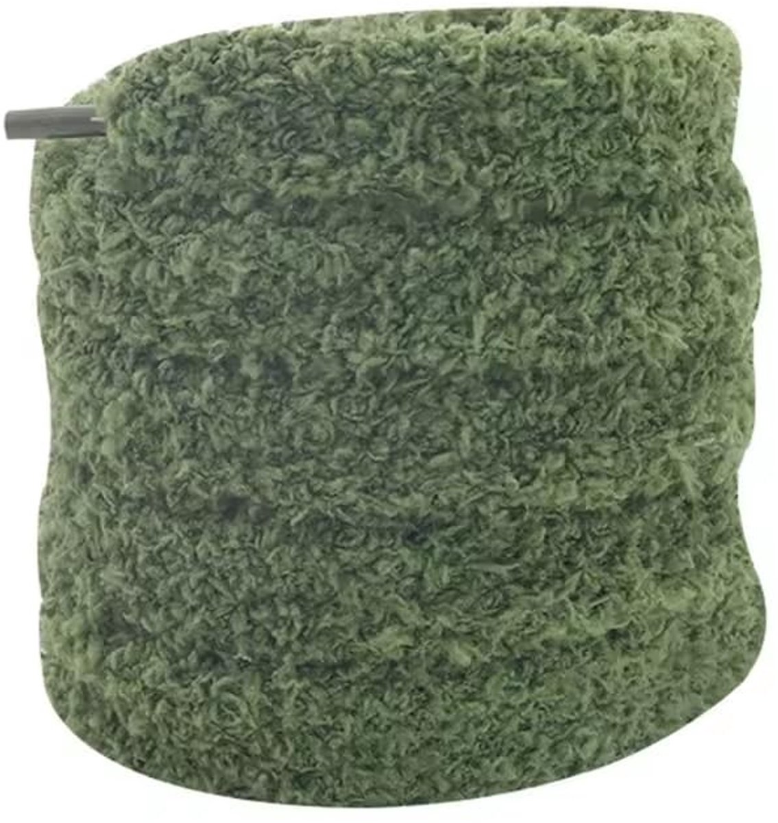 Dailygoods- Pluchen Veters - 120 cm - Ronde Veters - 2 Paar - Zachte Fuzzy Veters - Pluizige Schoenveters - Hoogwaardig Pluche Materiaal