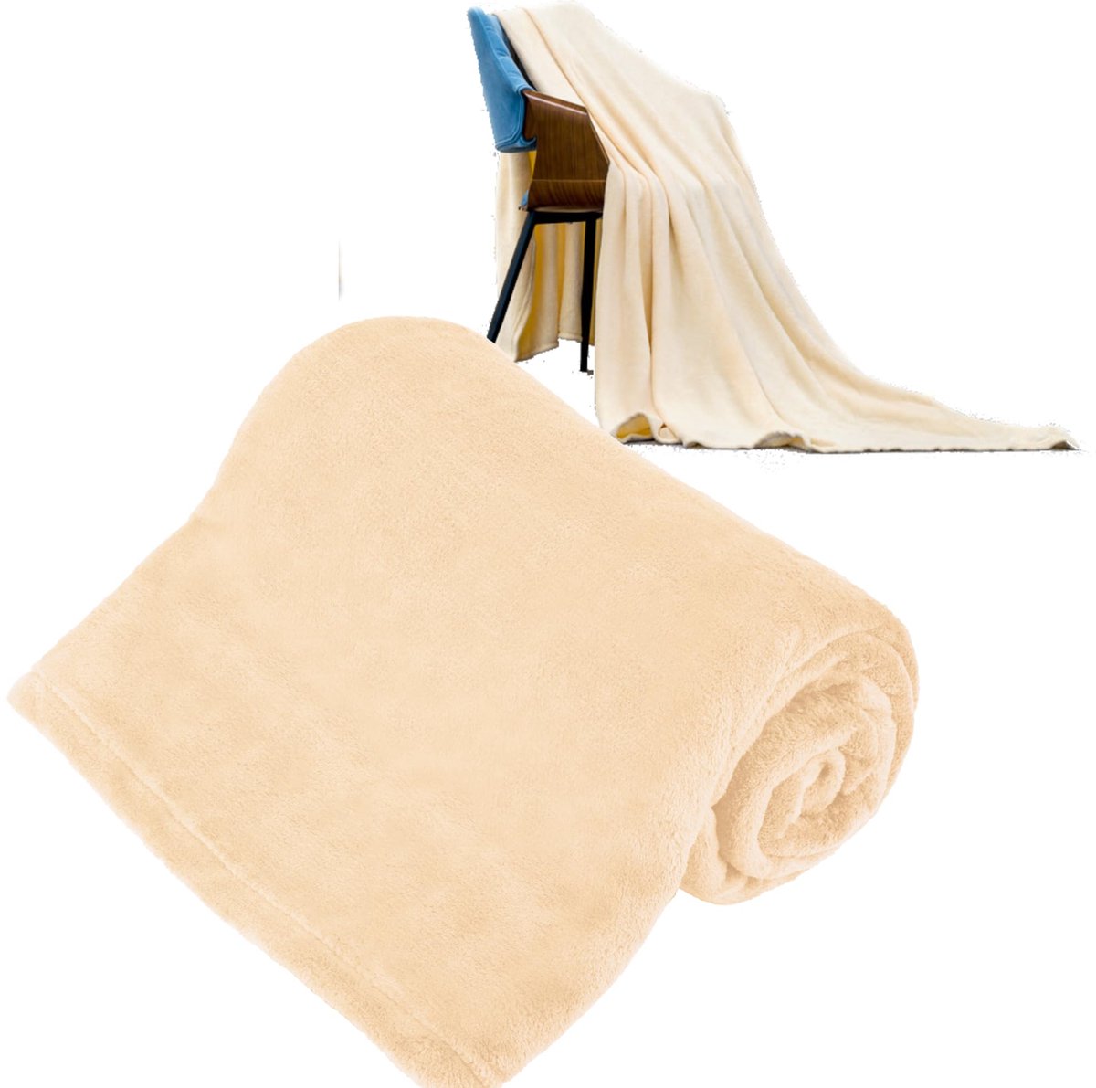 TSA8901-5 Deken Fleece 150x200 cm Crème