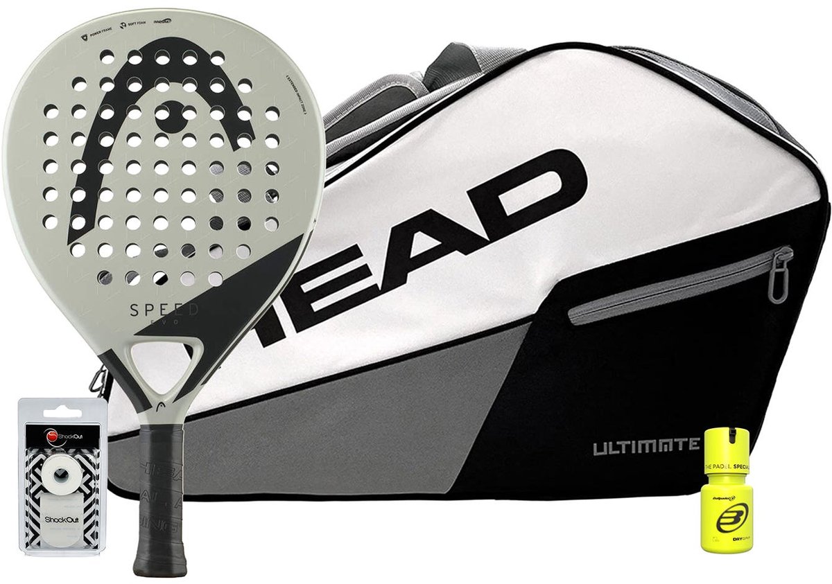 Pack Head Evo Speed Padelbag Core Padel Ultimate Grijs
