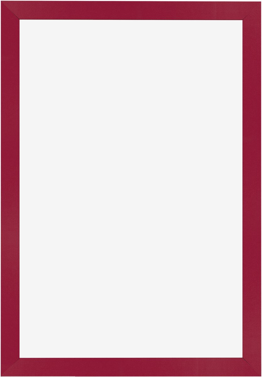 Fotolijst 60x90 cm - MDF - Rood - Benno