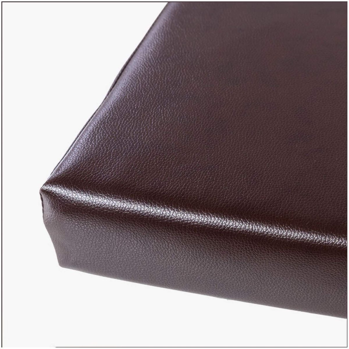 antislip stoelkussen zachte bank kussen kussen vervanging matras indoor outdoor wasbaar voor tuin schommel of tuinbank - outdoor lange bank kussen - donkerbruin 100×35×5cm