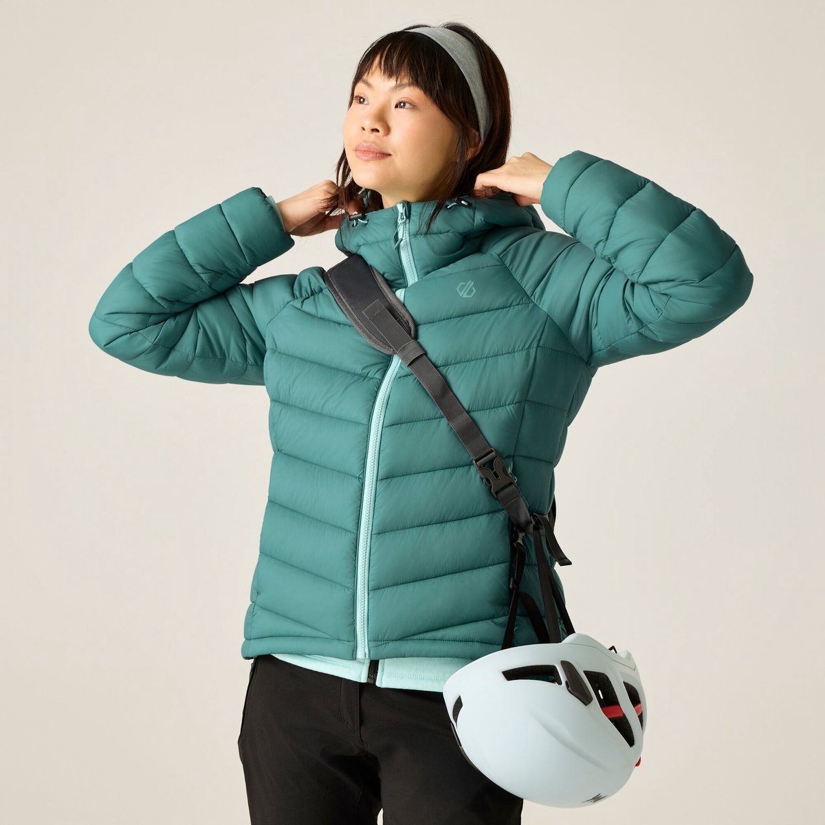 Torrek Baffle-jas voor dames Groen