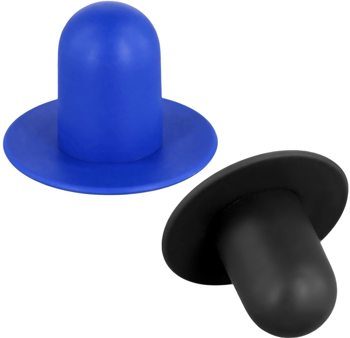 Dailygoods- Zwembadpluggen 2 Stuks - Vervangingspluggen - Compatibel met Intex/Bestway - PVC - 5,8x4,3cm - Handig voor pompfilter reinigen - Zwembadstopper