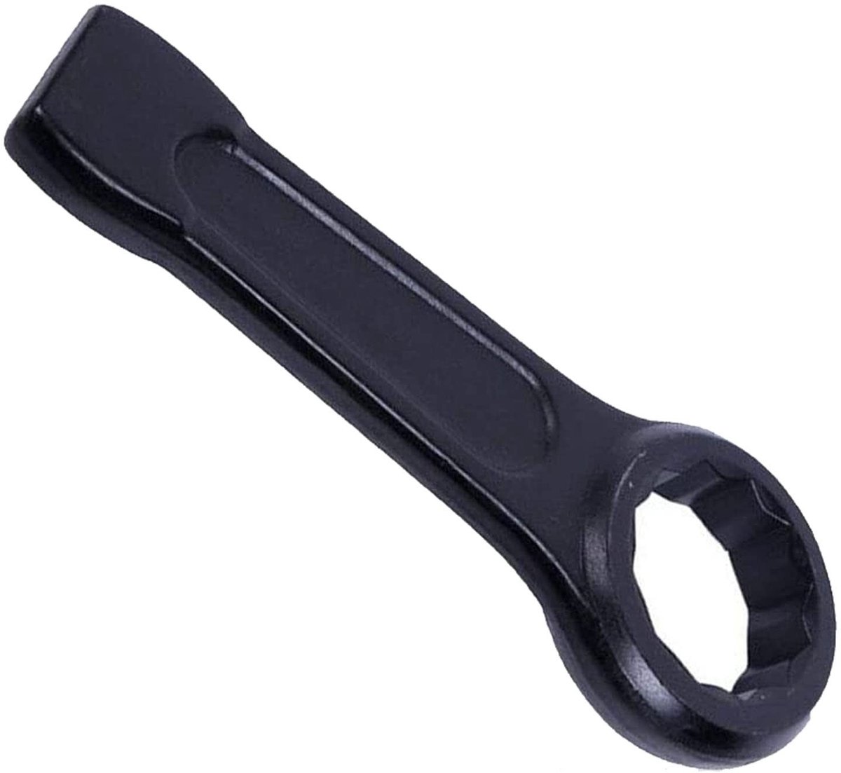 Dailygoods- Slogging Sleutel 30 mm - Enkele Ring Sleutel - Zeskantbouten - Hoogwaardig Koolstofstaal - Fosfaterende Behandeling - Korte Handgreep - Moersleutel