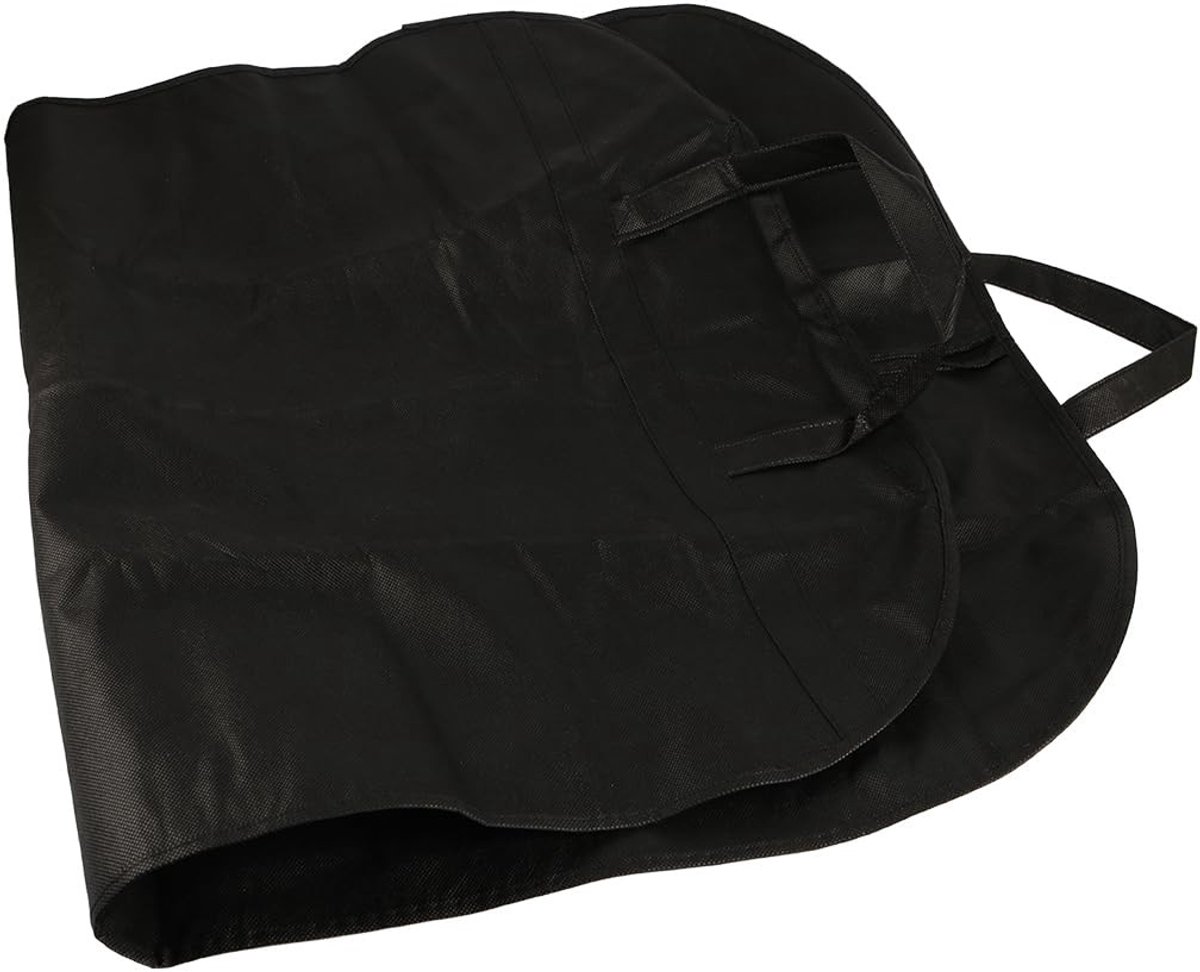 Dailygoods- Pakkentas 2-delig - Stofzak voor pakken - Handvat en ritssluiting - Opvouwbaar - 60x100 cm - Geschikt voor op reis en thuisgebruik - Kostuumtas