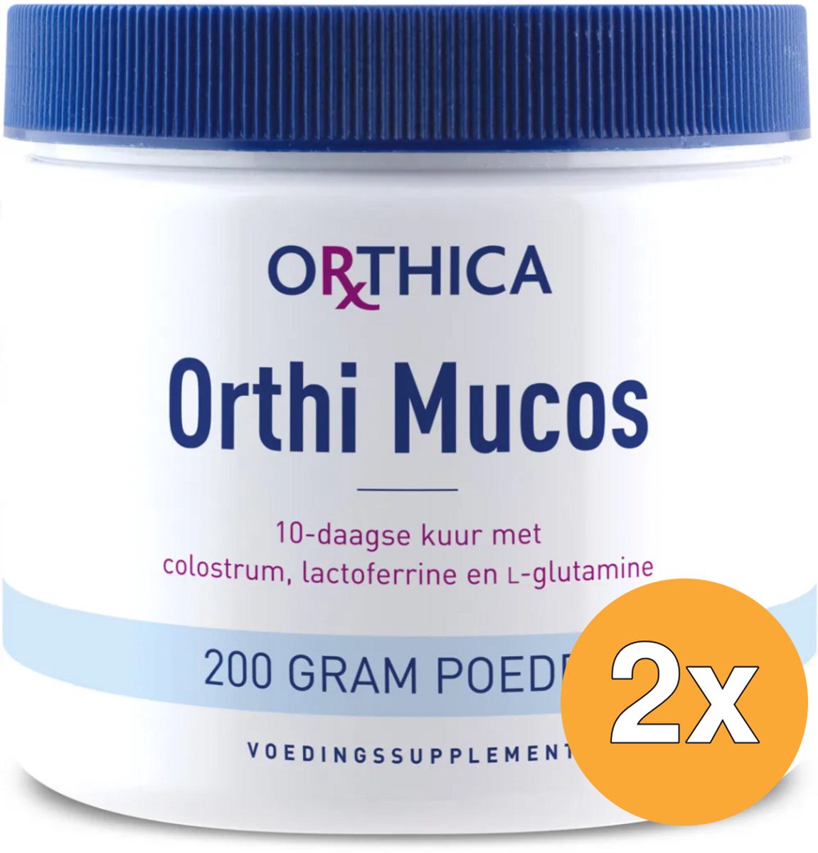 2x Orthica Orthi Mucos (200 gr)