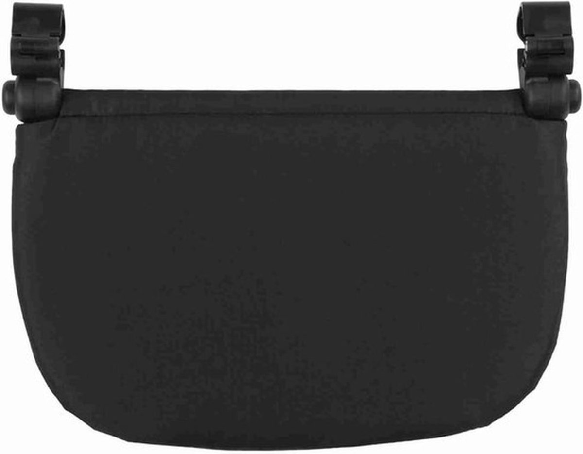 Voetsteun kinderwagen verlenging accessoires - comfortabel en verstelbaar - zwart