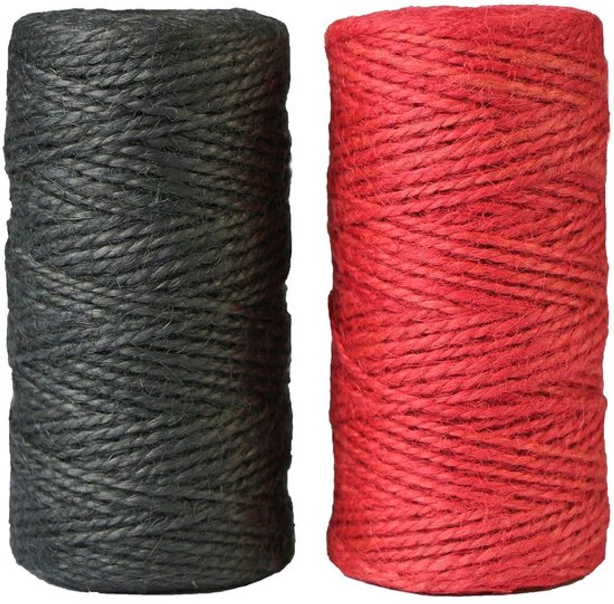 Jute Koord 100 m - Jute Touw 2 mm - Decoratief Koord - Multifunctioneel Koord - Biologisch Afbreekbaar - Voor Knutselen en Tuinieren
