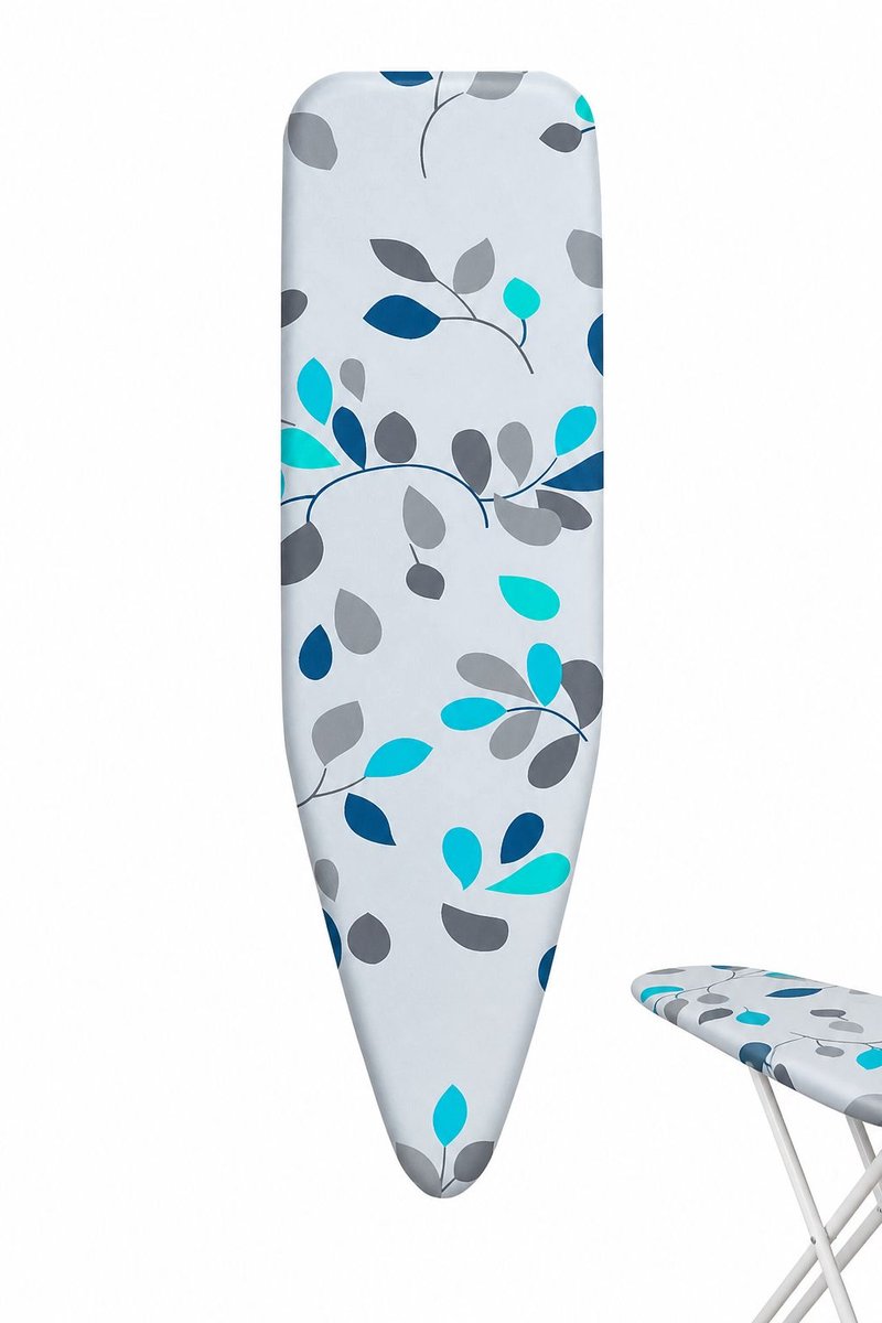 Strijkhoes - Stijlvolle Strijkplankhoes met Frisse Bloemenprint en Dubbellaagse Vulling voor Strijkplanken van 110x33 cm - Meerkleurig
