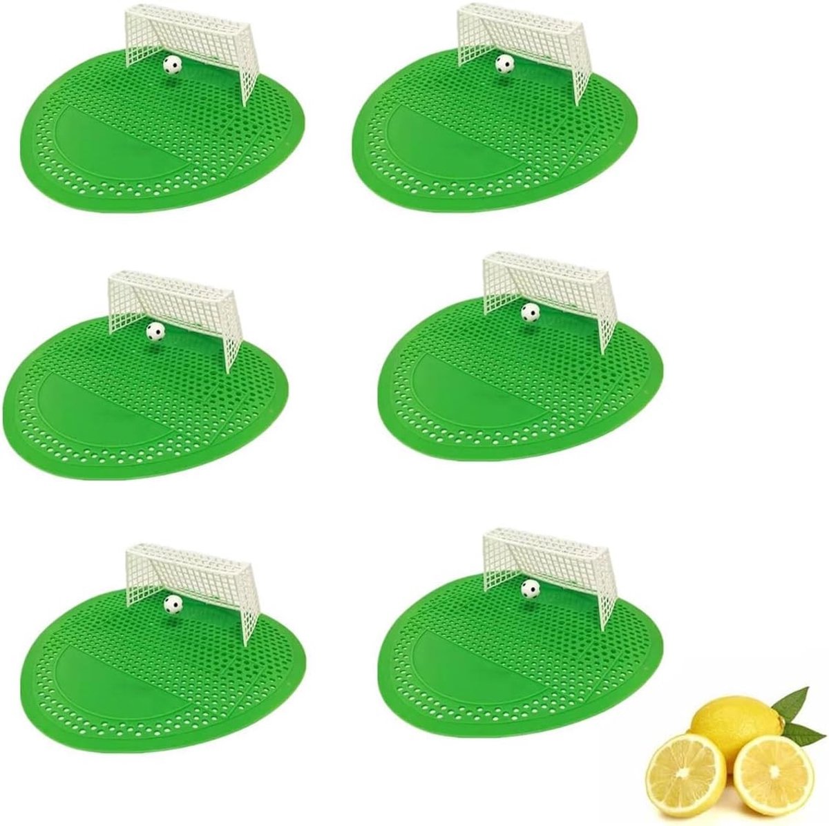 6 Stuks Urinaal Filter met Geur- en Spatbescherming voor Badkamer, Kantoor, Sportstadions en Scholen