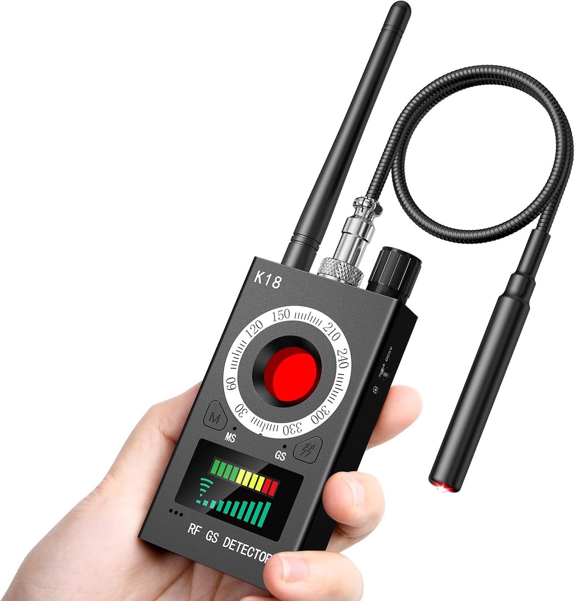Wanzen Detector, GPS Zoeker Verborgen Camera Laser voor GSM Tracker Afluisterapparaten Camera's Wanzenvinder