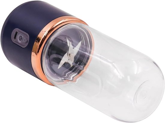 Mini Blender - Portable Juicer - Verse Drankjes Maken - USB Oplaadbaar - 400ml Capaciteit - Wit van MINI — afbeelding 5