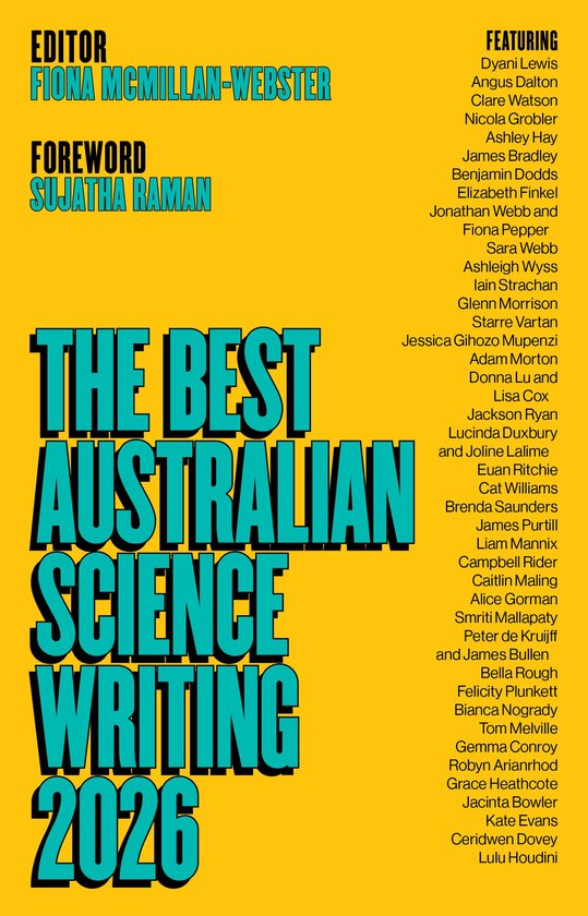 The Best Australian Science Writing 2026 - cover