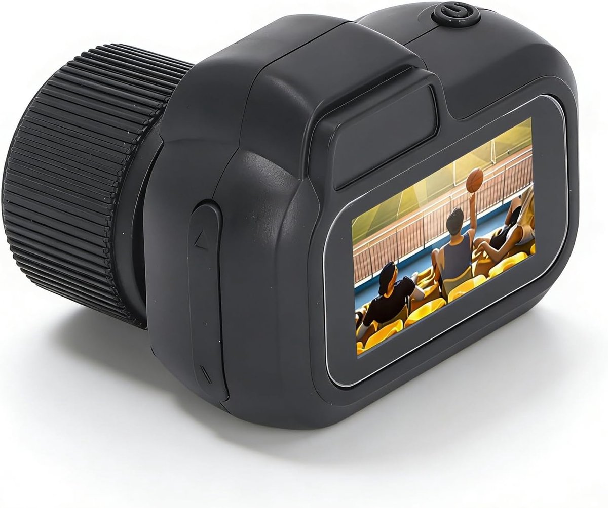 SnelShoppen - 2MP Digitale Camera voor Beginners, 1080P Mini-videocamera met Kleurenscherm, Polsband, Ideaal voor Tieners, Studenten en Kinderen, Perf