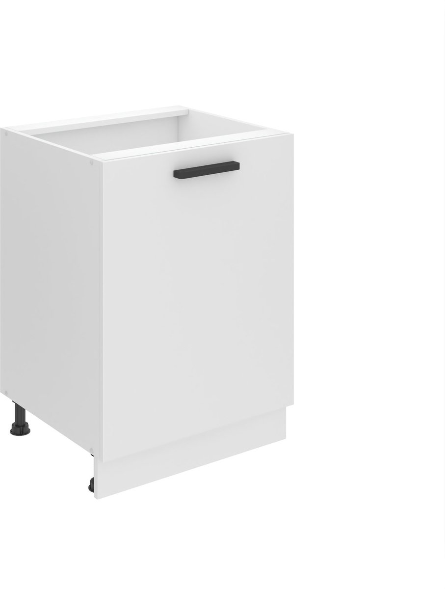 BELINI Keukenonderkast SD 60 cm met 1 Deur - Wit Mat