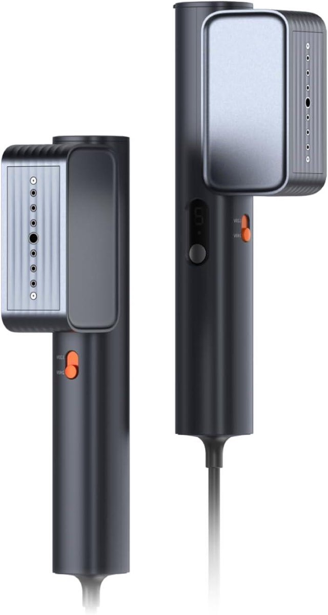 Kledingstomer Reis - Handstomer Kleding - Kreukels Verwijderen - Dubbele Spanning - 0.36 kg - Zwart