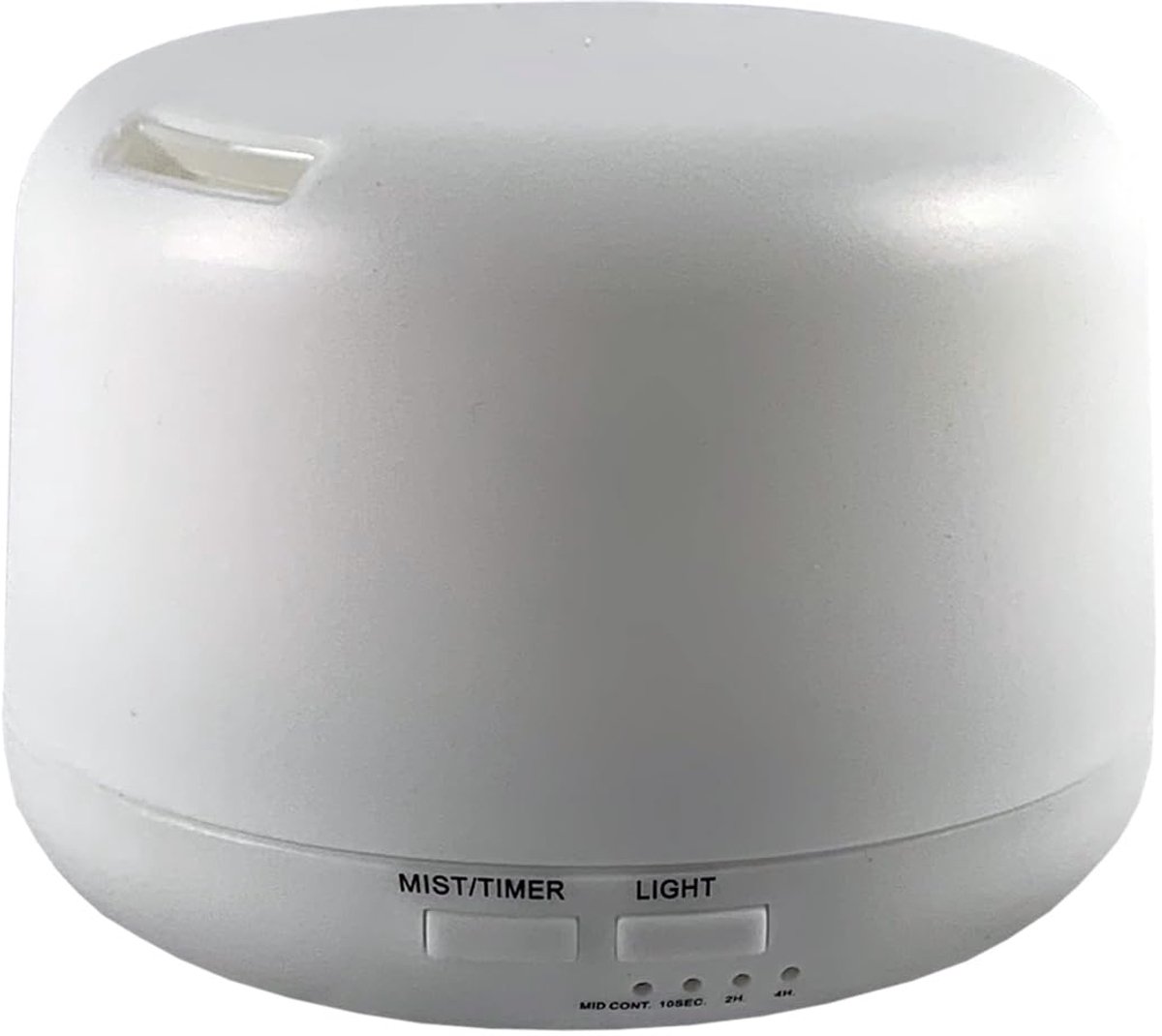 SnelShoppen - Aroma-diffuser 300 ml met LED-verlichting 7 kleuren, timer en luchtbevochtiger voor ontspanning en sfeer thuis of op kantoor