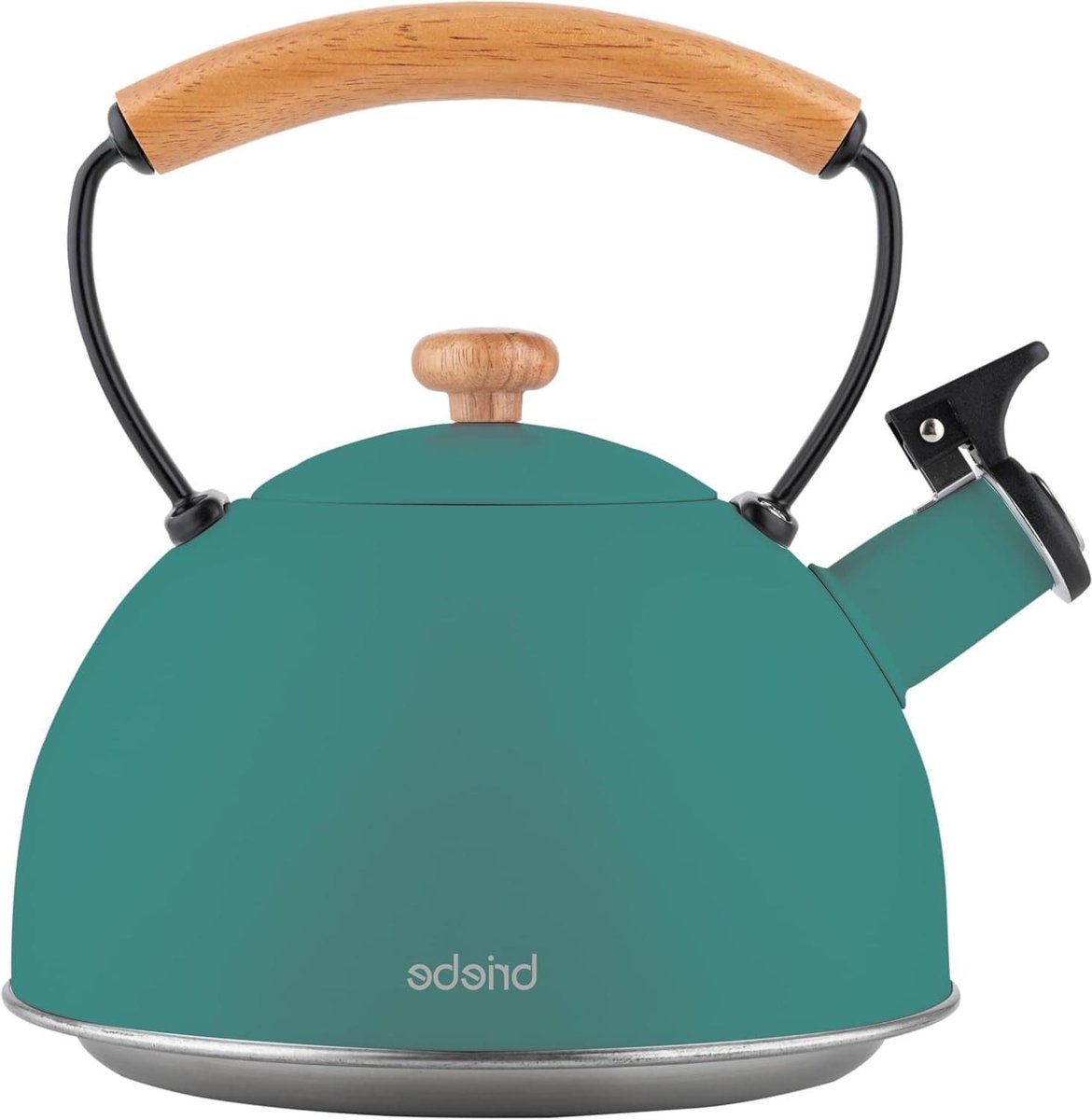 Waterkoker - Theepot fluitketel - Koffie thee zetten - Nordic design - 2.3 Liter - Groen