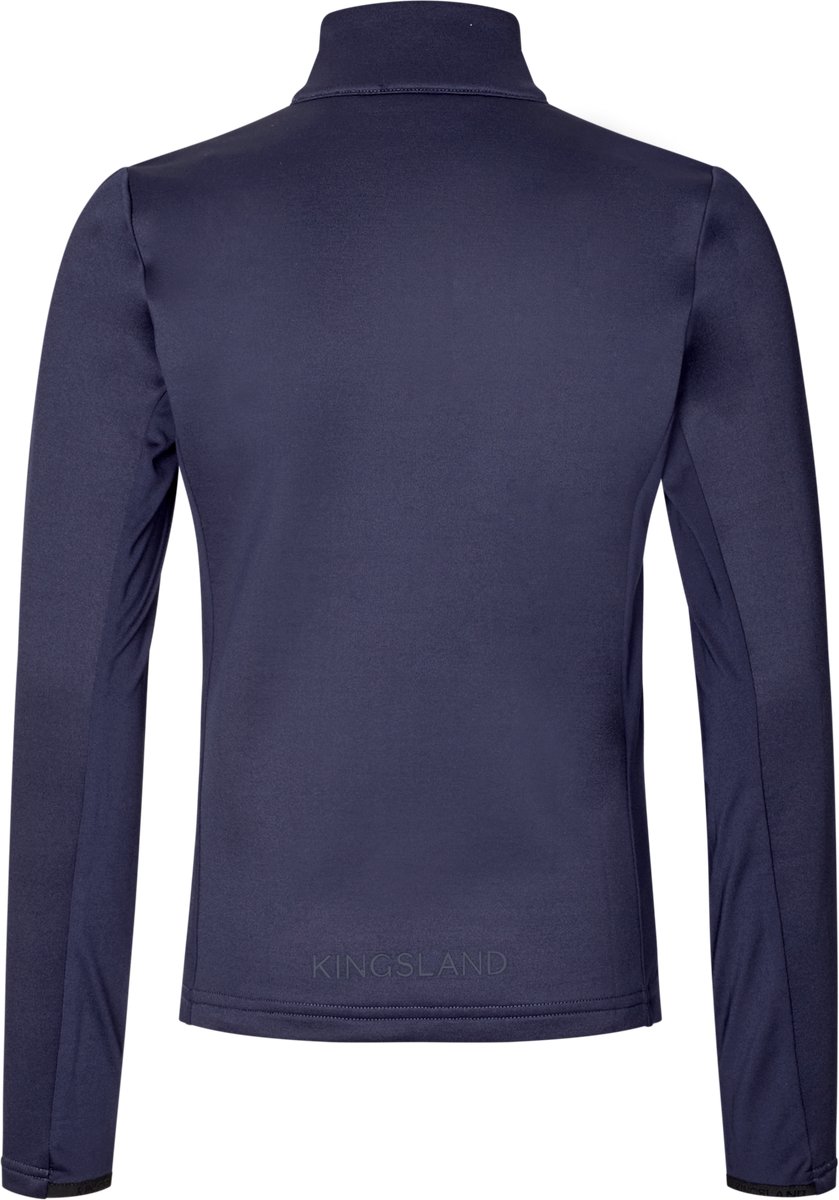 Kingsland Fleece Micro Alba AW26 Evening Blue - 146 | Blauw | Winterkleding ruiter