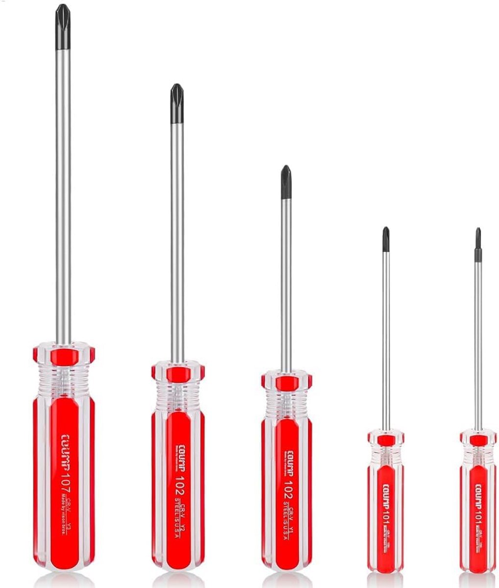 Triwing schroevendraaier set 5-delig - magnetische Y-vormen - duurzame chrome vanadium staal - SnelShoppen
