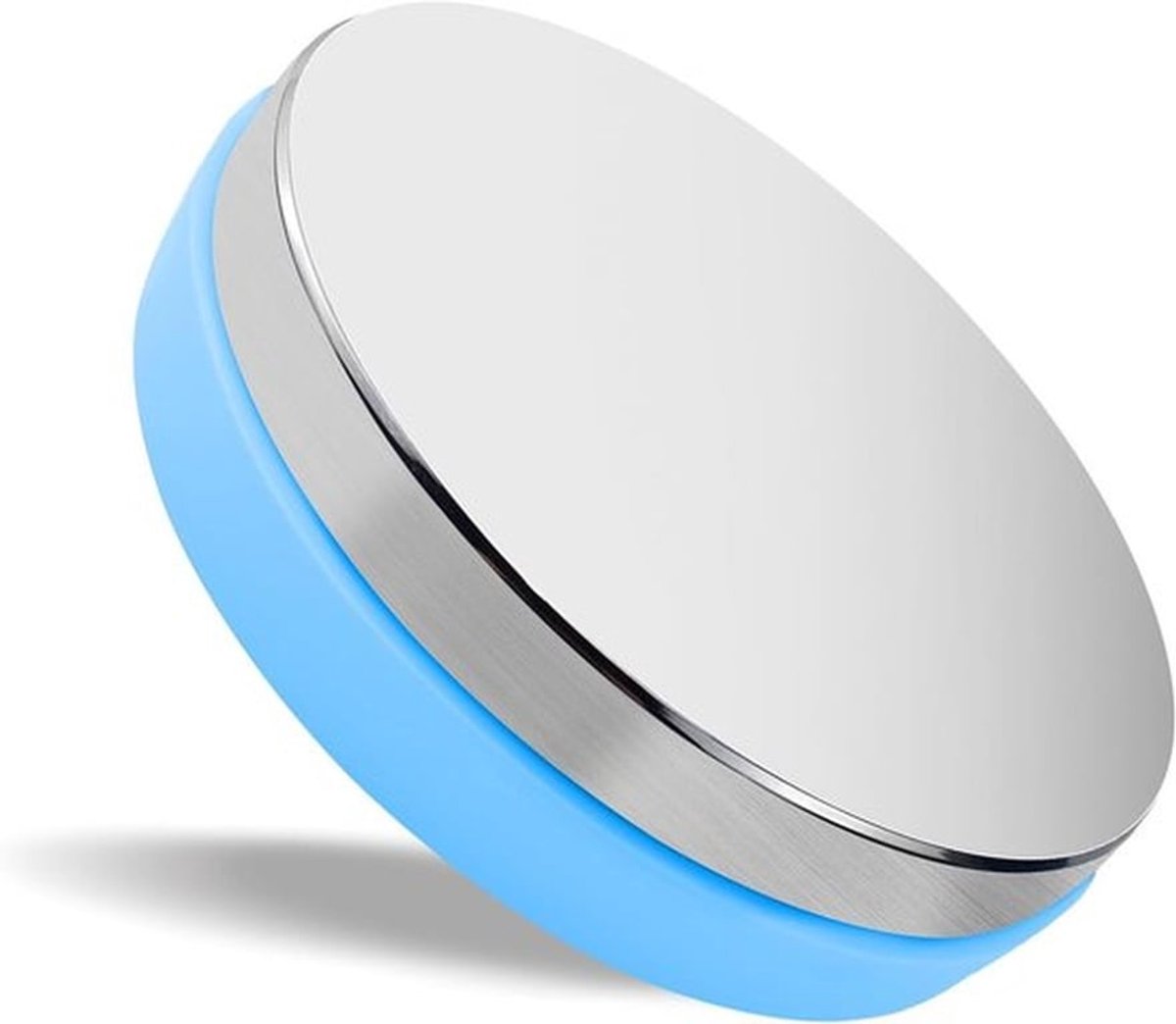 Professionele Stalen Werkbank met Rubber Basis voor Sieraden Stempelen en Metaalbewerking - 7.5 cm Diameter Anvil voor Precisiewerk en Gereedschap