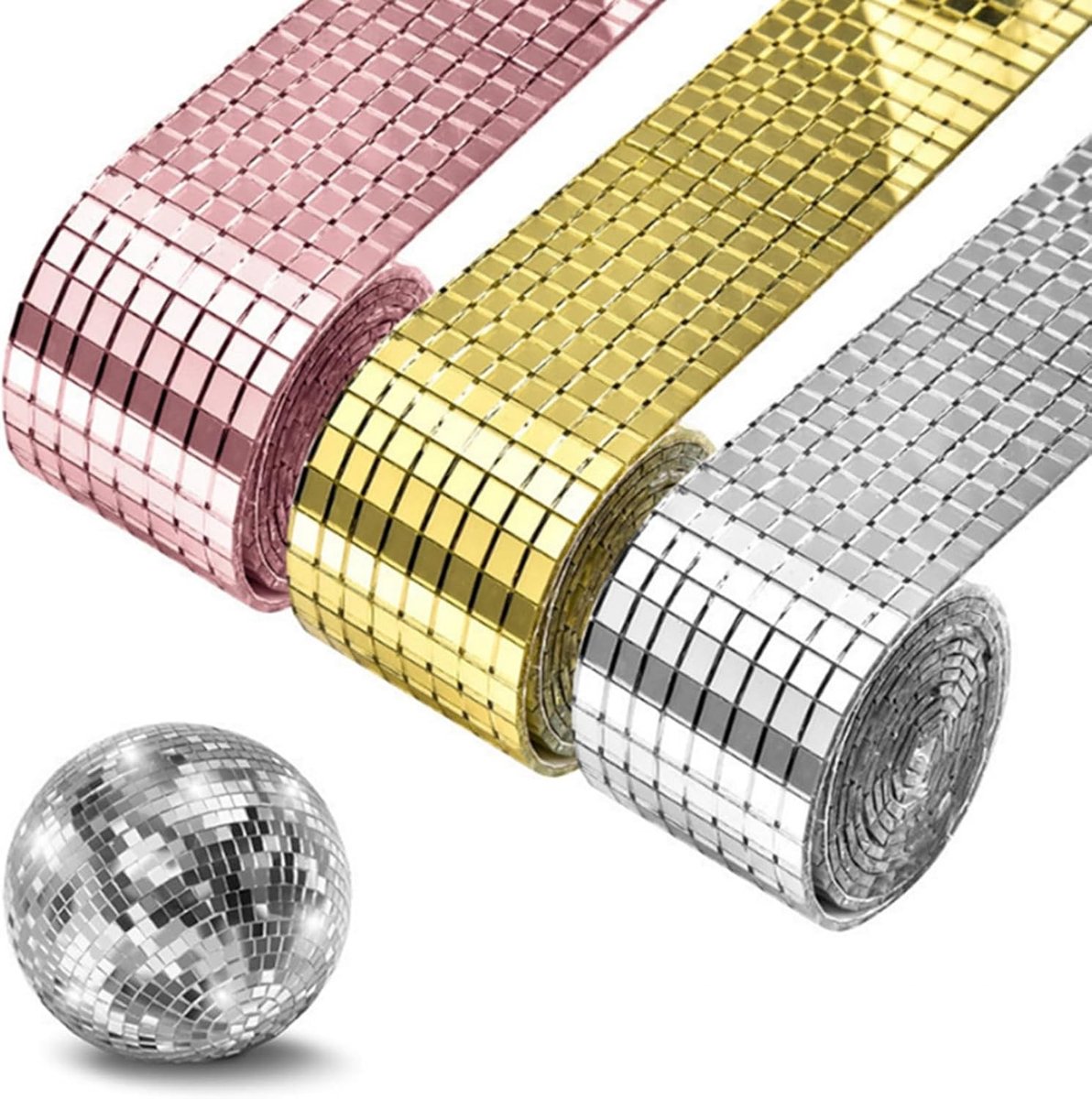 Mini Spiegeltegels - 6400 Stuks Zelfklevende Mozaïektegels, Vierkante Spiegel Mozaïek, 5 x 5 mm voor Creatieve Klussen en Decoratie