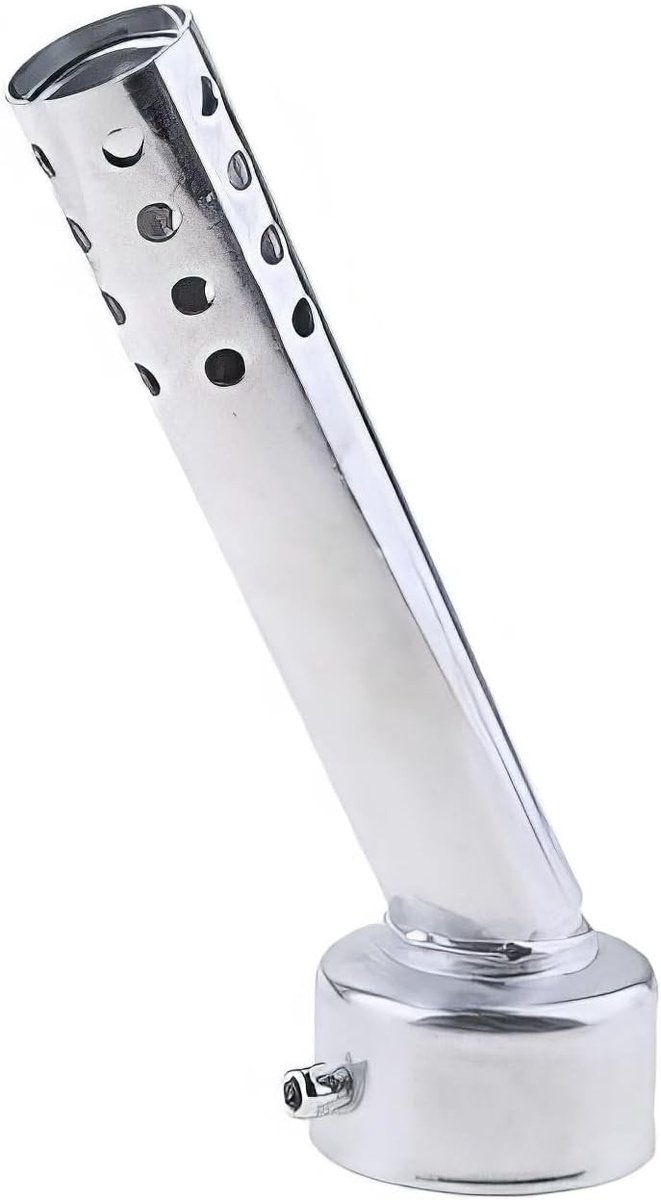 Motorfiets Uitlaatdemper met Verstelbare Baffle - 48mm/1.9inch Geschikt voor Diverse Motoren en Modellen
