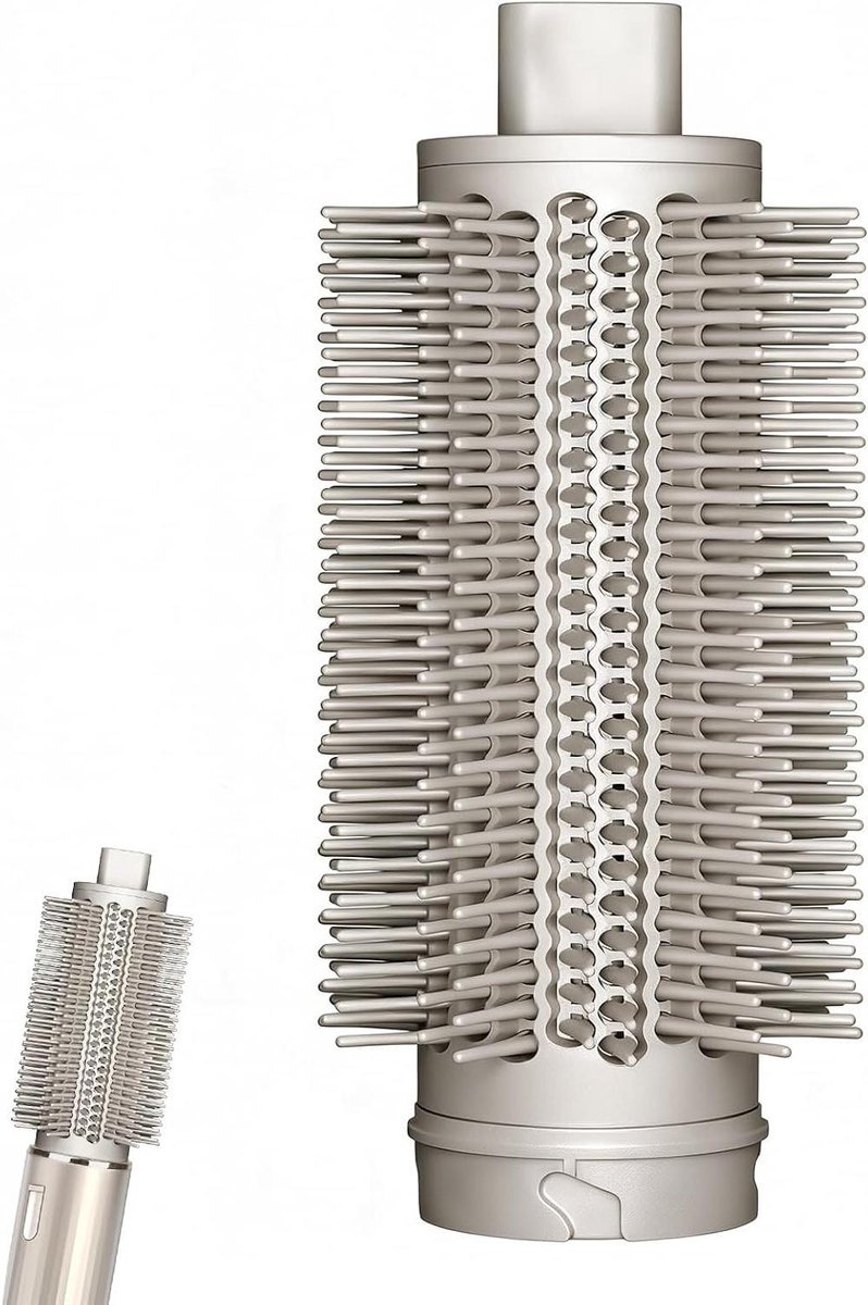 Ronde Volumeborstel - Haarstyling Opzetstuk - Meer Volume Creëren - Versterkte Borstelharen - 100 gram - Zwart