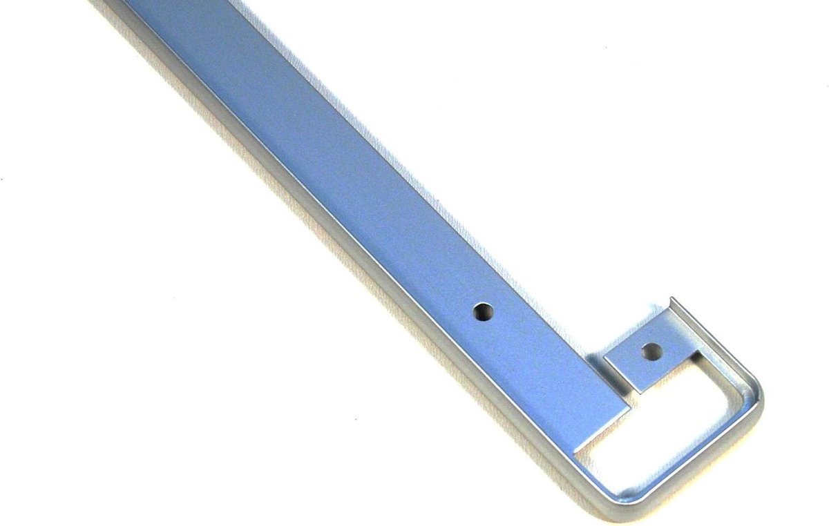 Afsluitstrip hoeklijsten - Verbindingslijst keuken - Werkblad afwerken - Hoge kwaliteit - 38 mm hoogte - Zilver