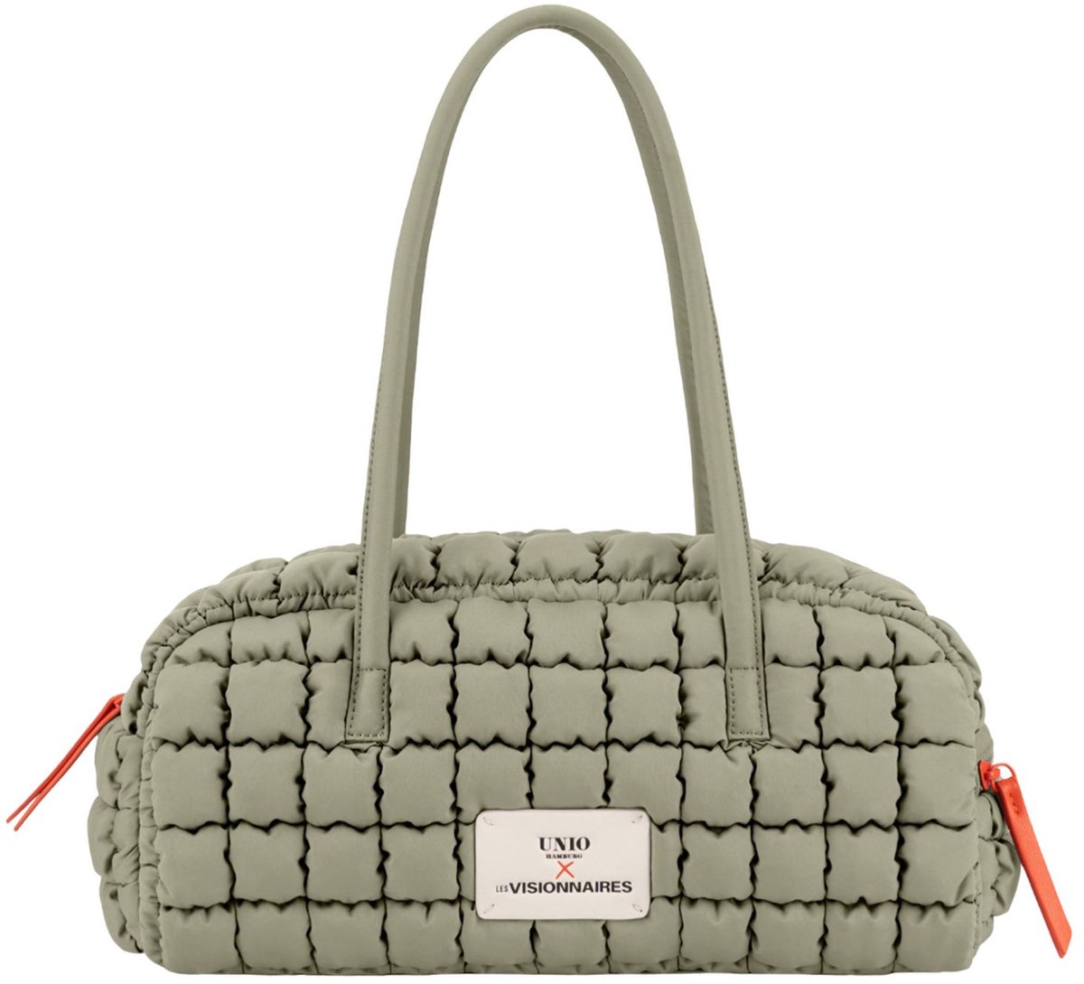 Unio Hamburg x Les Visionnaires schoudertas Bubble Unio Zicke Tea Green kaki