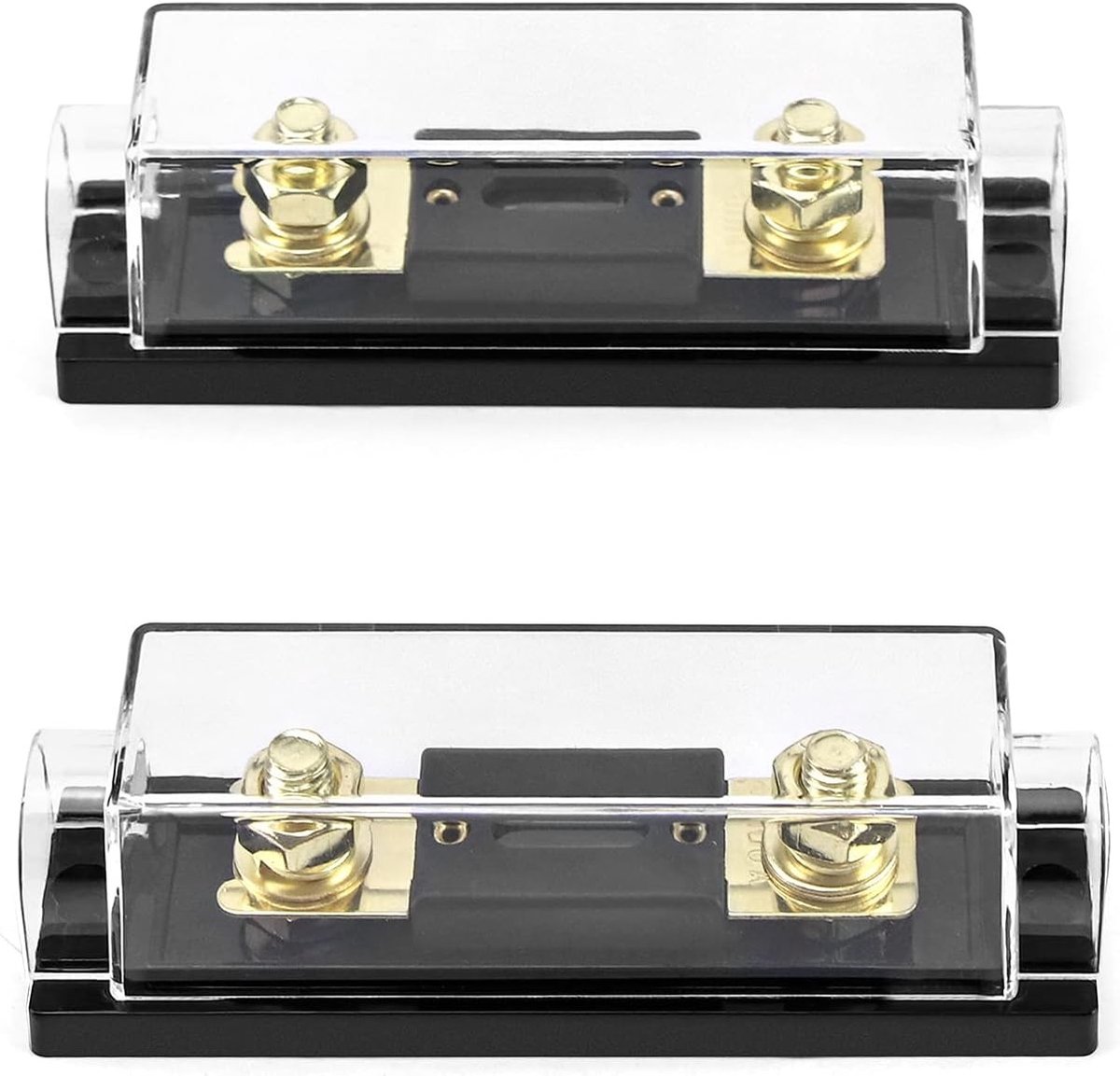 ANL Fuse Holder met 100 Amp ANL Fuse, 0/2/4 m, Set van 2 voor Betrouwbare Bescherming en Veiligheid