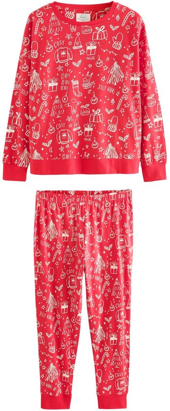 Next 'Matching Family' kerstpyjama dames (rood)