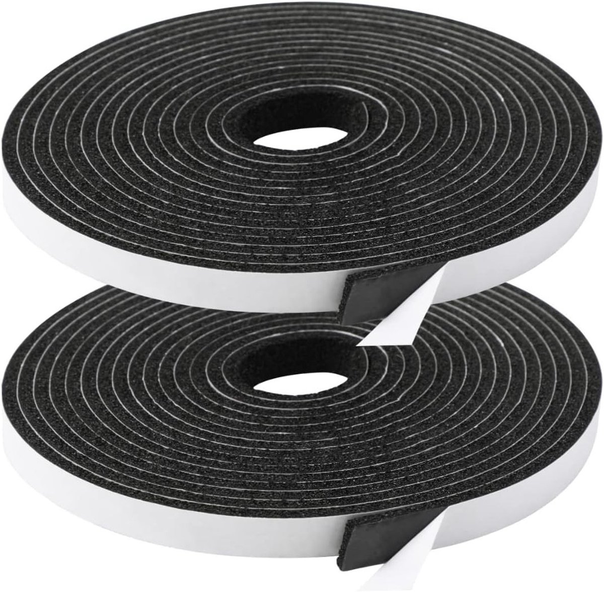 Hoogwaardige Isolatie Strip voor Ramen en Deuren - Geluidsisolatie en Weerbestendige Dichting - 12 x 3MM - 8 Meter Totaal voor Efficiënte Energiebesparing