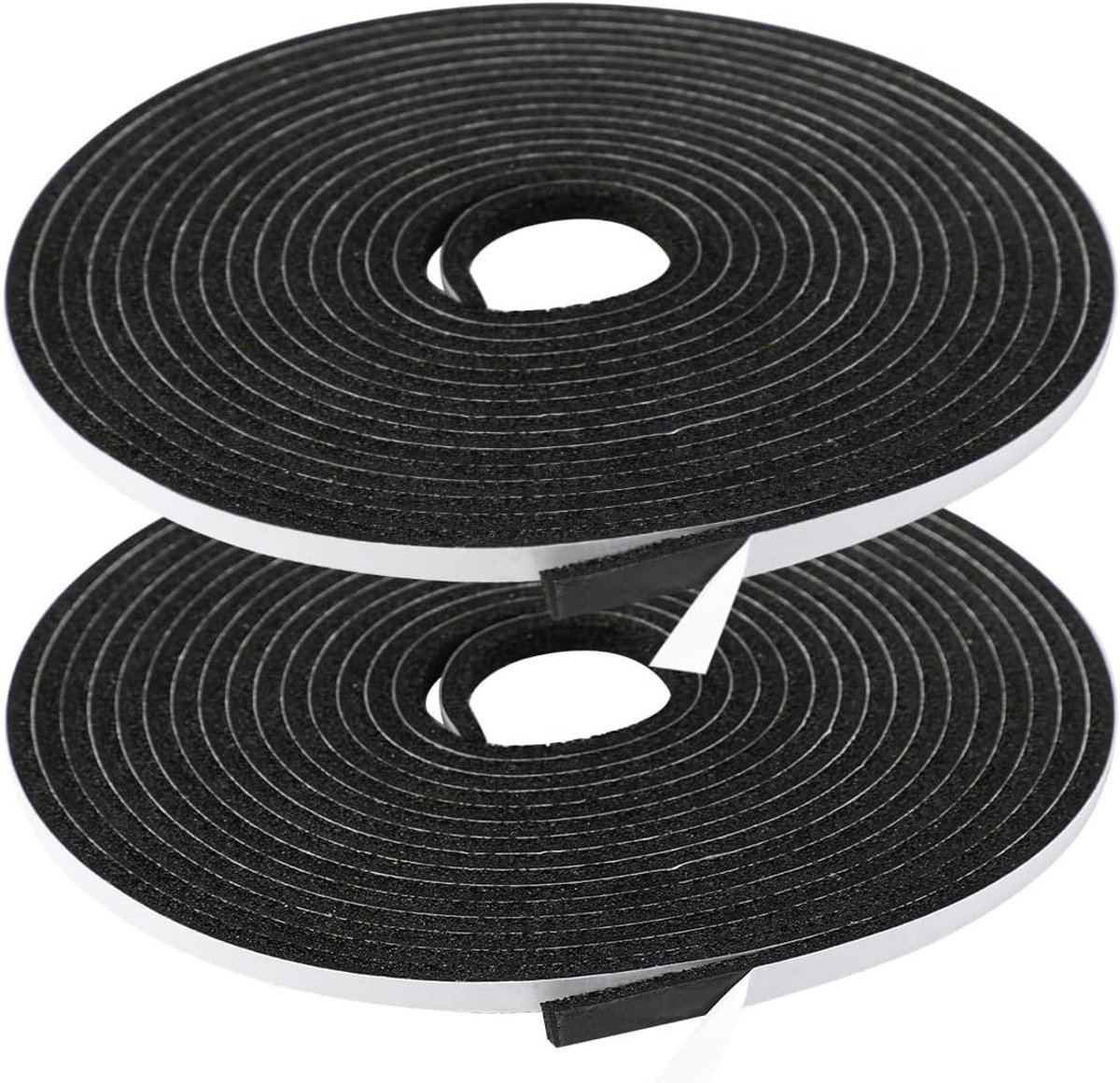 Hoogwaardige Isolatie Strips voor Deuren en Ramen - Geluidsdicht en Weerbestendig Schuimafdichting - 8 Meter Lang, Perfect voor Energie-efficiëntie en Comfort