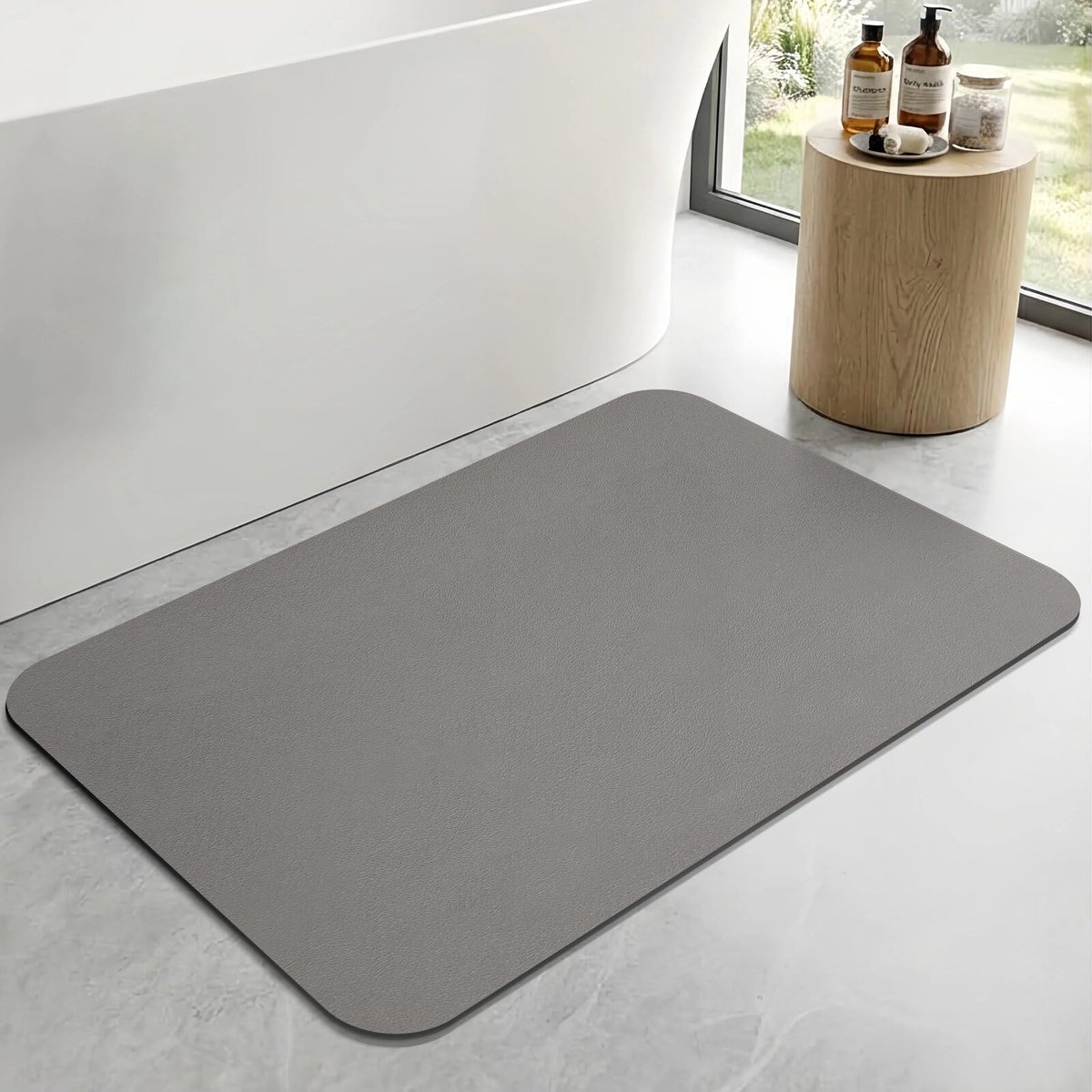 Dailygoods- Badmat Antislip - Absorberend - Sneldrogend - Douchemat - Badkamermat - 40x60cm - Geschikt voor Douche/Badkuip