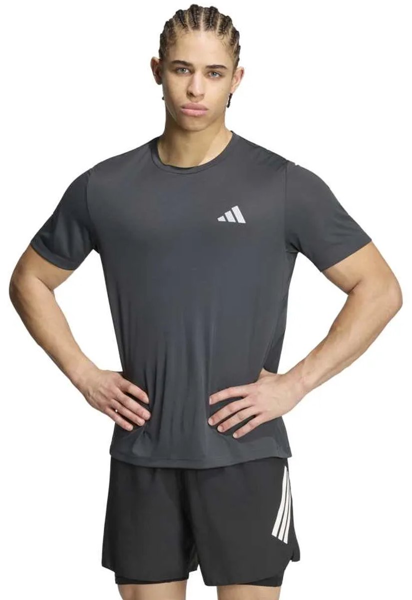 Adidas Adi365 Running Essentials T-shirt Met Korte Mouwen Man Carbon