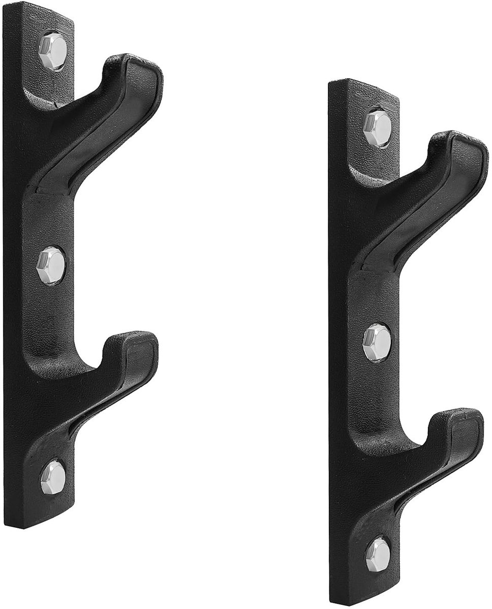 Dailygoods- Wandhouder Massief Staal - Stevig Halterrek - Belastbaar tot 60 kg - Sportaccessoires - Duurzaam - Antislip Coating