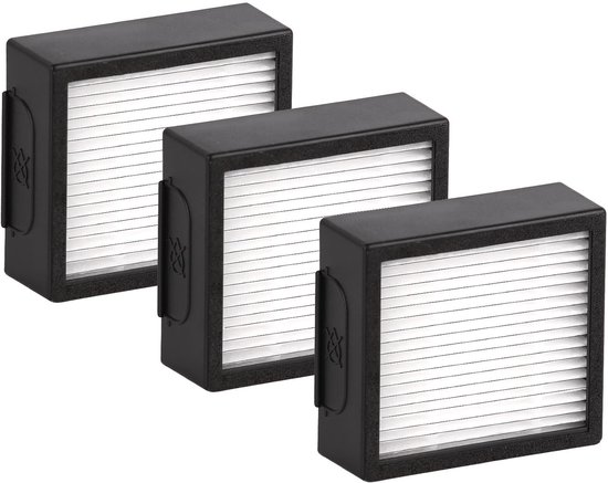 Dailygoods- HEPA-filter vervangend - stofzuigerfilter iRobot Roomba - Combo j7/j7+/j9+/10 Max - 3 stuks - stofzuigeronderdelen - hoge filtratiekwaliteit