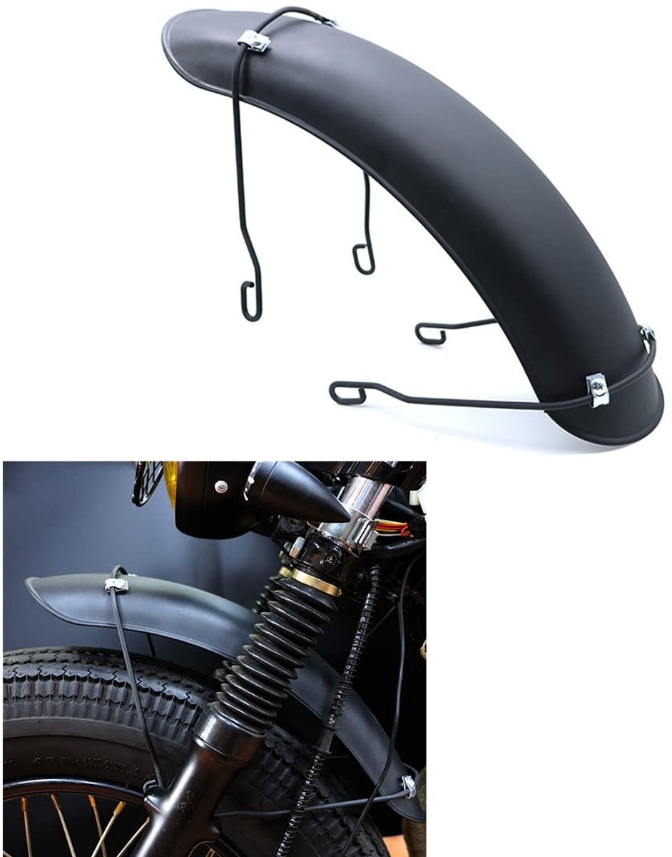 Dailygoods - Motorfiets Spatbord Voorkant - Mudguard Cover Guard Vervanging voor CG125 Z1000