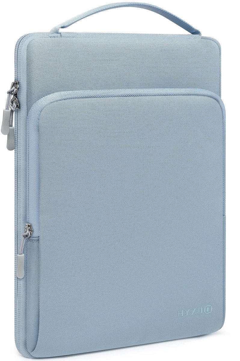 Solidchoice - HYZUO 13 Inch Laptophoes Laptoptas voor MacBook Air 13 M5 M4 M3 M2 M1 A3449 2026-2018, 13" MacBook Neo 2026 A3404, MacBook Pro 13 M2 M1 2026-2016, iPad Pro/Air 13, Surface Pro, XPS 13, Lichtblauw