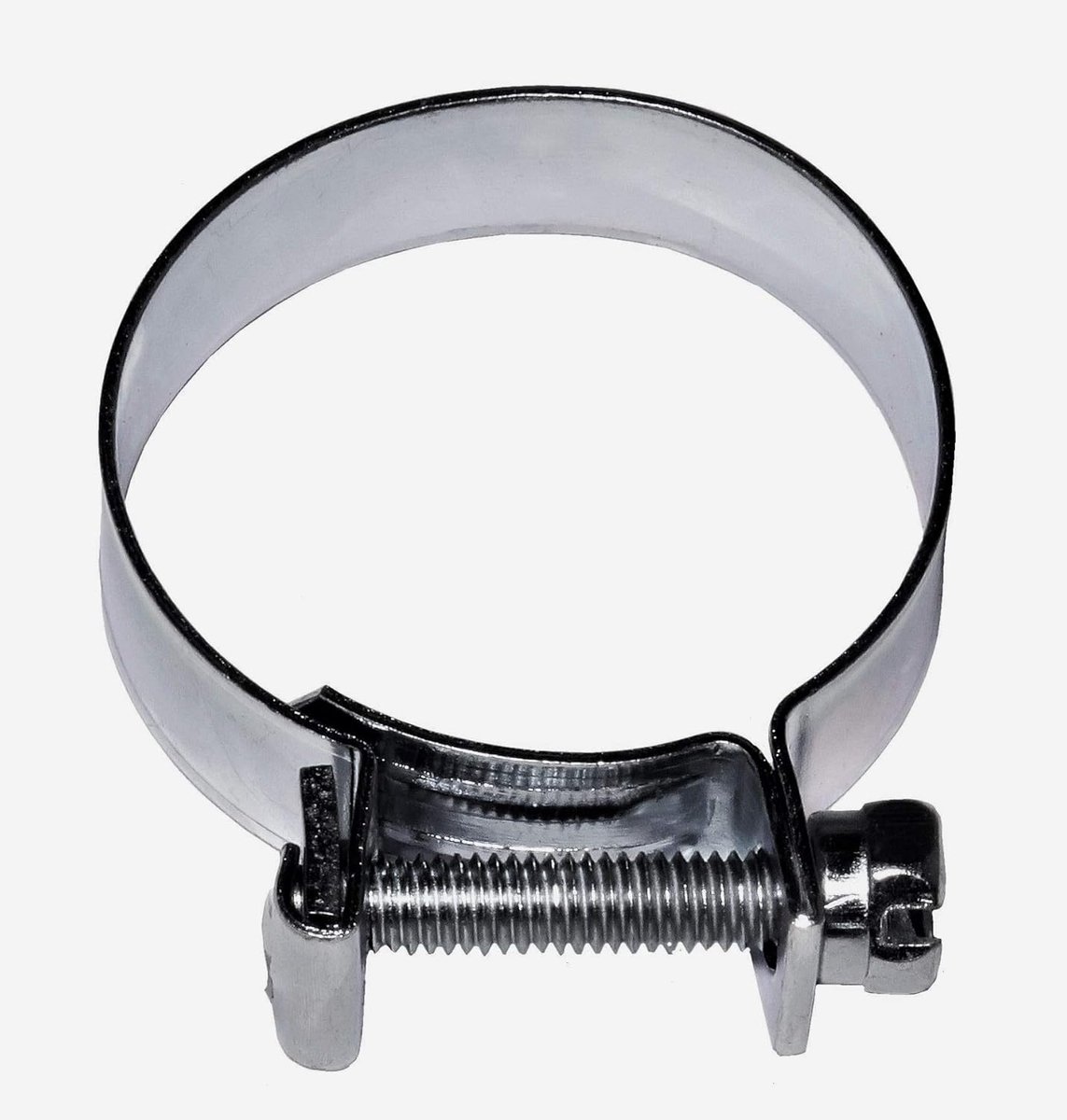 Spanbanden Set - Slangklemmen - Vaste Bevestiging - Gegalvaniseerd Staal - 15-17 mm - Zilverkleurig