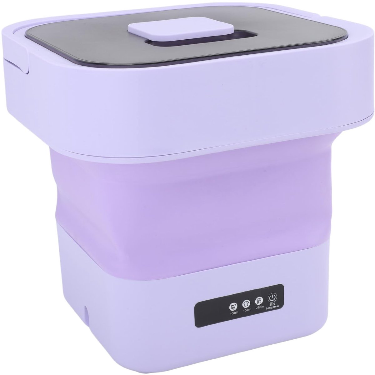 Solidchoice - Draagbare wasmachine - Mini-wasmachine met centrifuge - 10 liter - Inklapbare wasmachine - Geschikt voor thuis en onderweg - Compact formaat